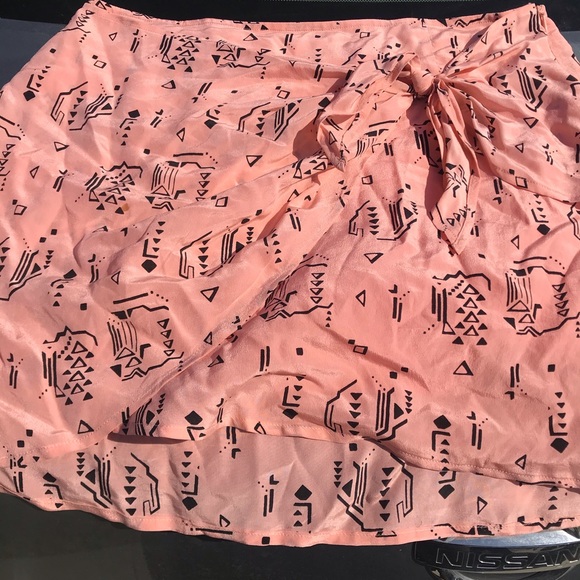 Pink Ecote Mini Skirt - Picture 3 of 7